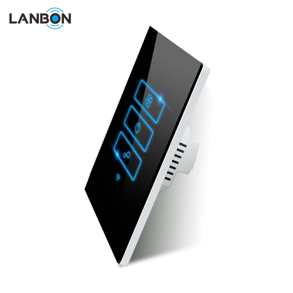 L6 WIFI Relay Fan Switch(Rectangular)-Shenzhen Lanbon Hi-Tech Co., Ltd.