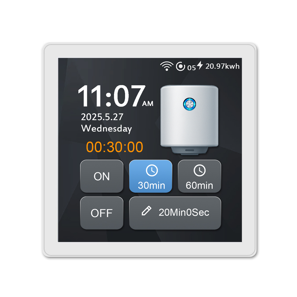 L10 Water Heater Smart Switch Black EUR