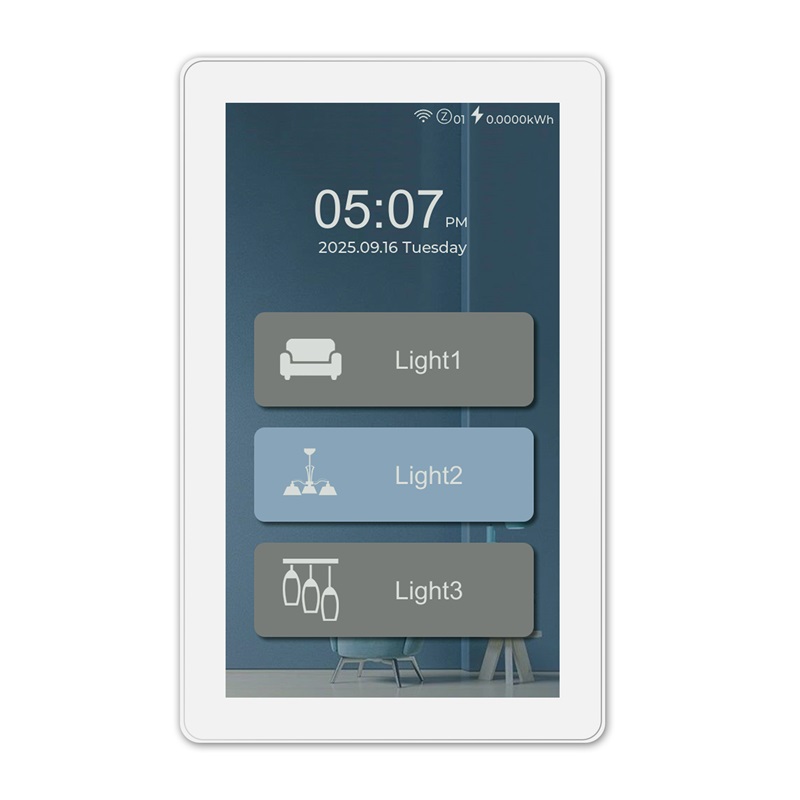 L10 6 in 1 LCD Smart Switch White USA