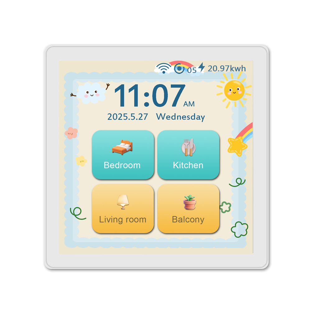 L10 6 in 1 LCD Smart Switch