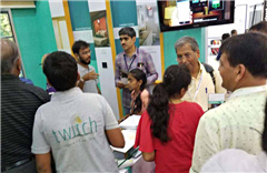 India customer attend JITO Trade Fair