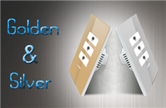 Newest design Wifi Switch-Golden and silver Wifi Smart Switch!