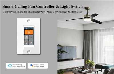 L9 LCD Smart Fan Switch