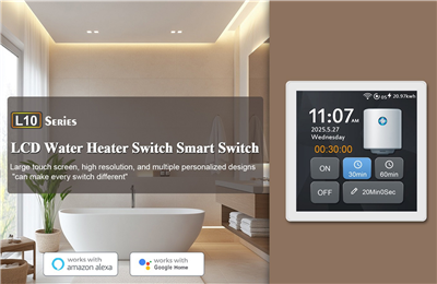 L10 LCD Water Heater Switch