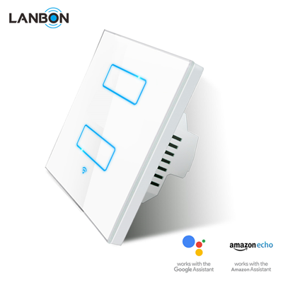 L6 2 Gang WiFi Smart Switch(Square)
